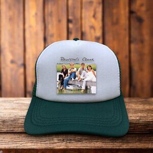 Dawson's Creek Mens Trucker Hat Green Snapback 90s Retro Teenage Sitcom Cap